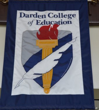 Darden College of Education Banner