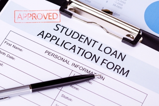 Student loan application form