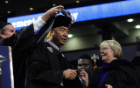 Nearly 1,500 Old Dominion students received bachelor's, master's and doctoral degrees during two ceremonies held Dec. 15 at ODU's Ted Constant Convocation Center. Photo David B. Hollingsworth/ODU