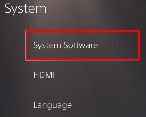 PlayStation 5 System Software