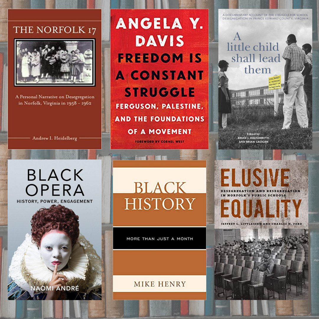 Black History Month virtual book display