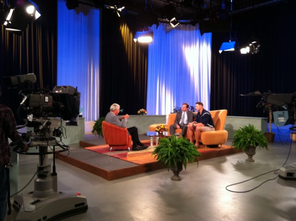 Photo of John R. Broderick and Ron Whitcomb on Norfolk Perspectives