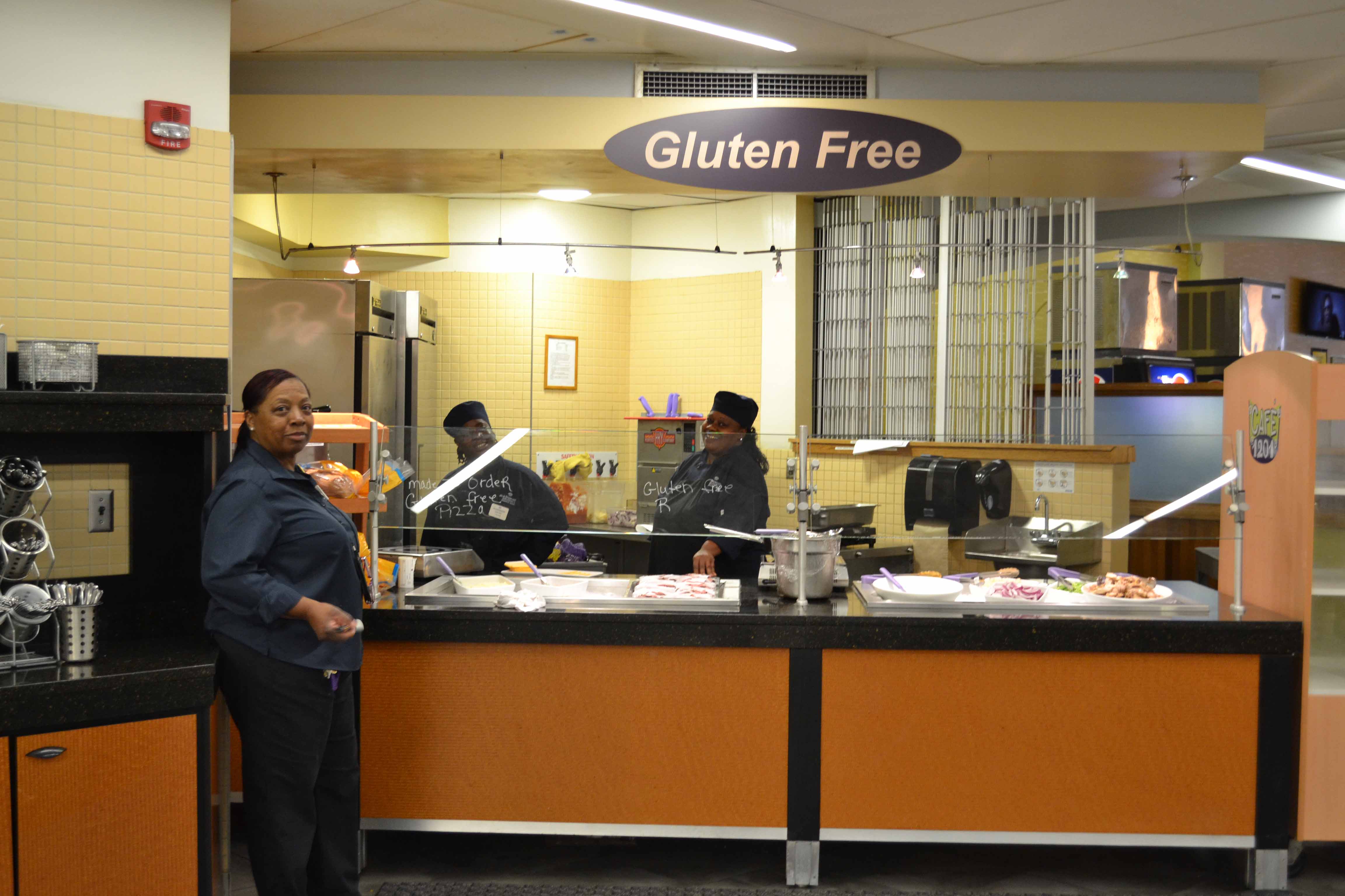 Photo of Gluten-free station at Café 1201