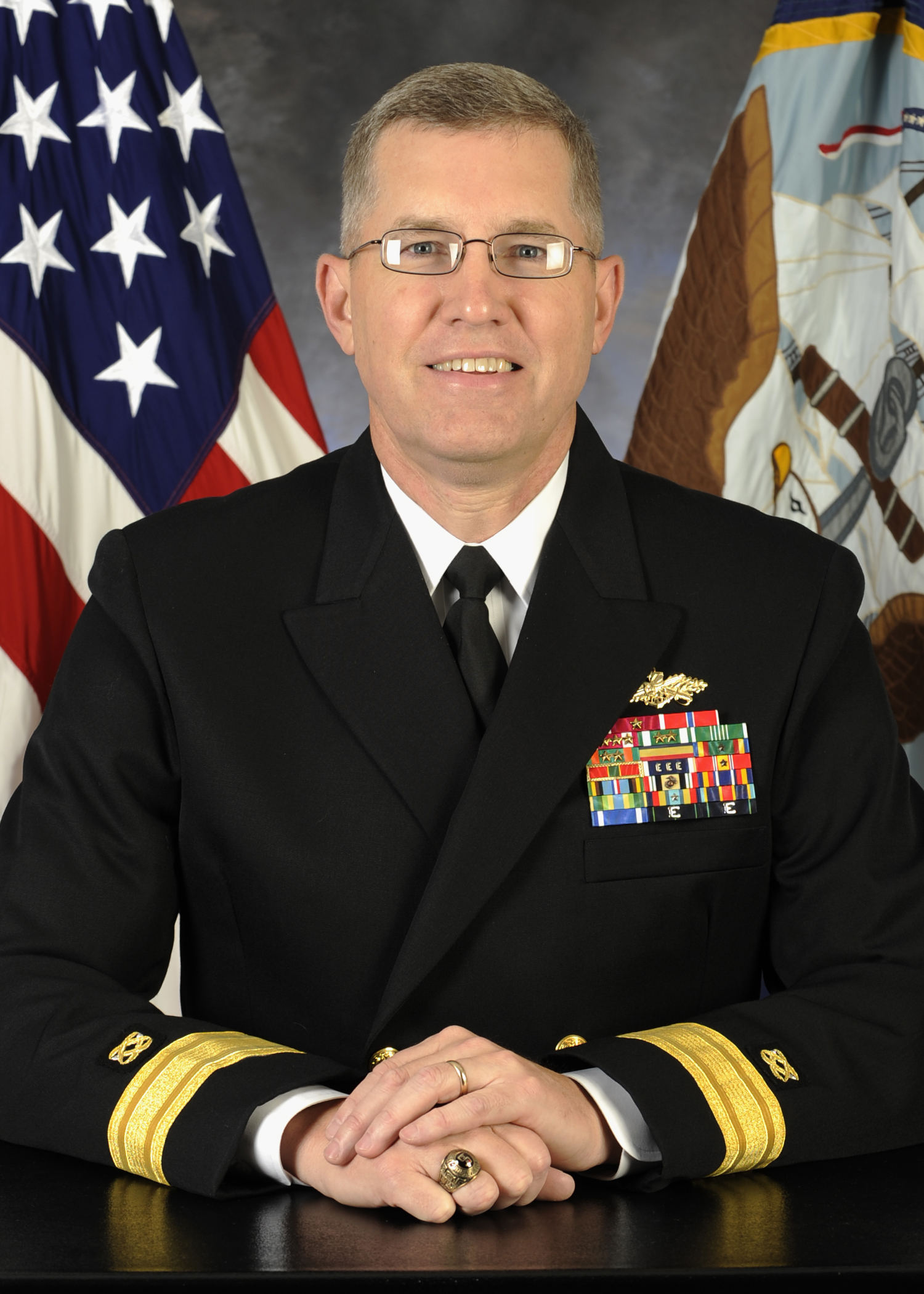 Photo of U.S. Navy Rear Admiral Douglas G. Morton