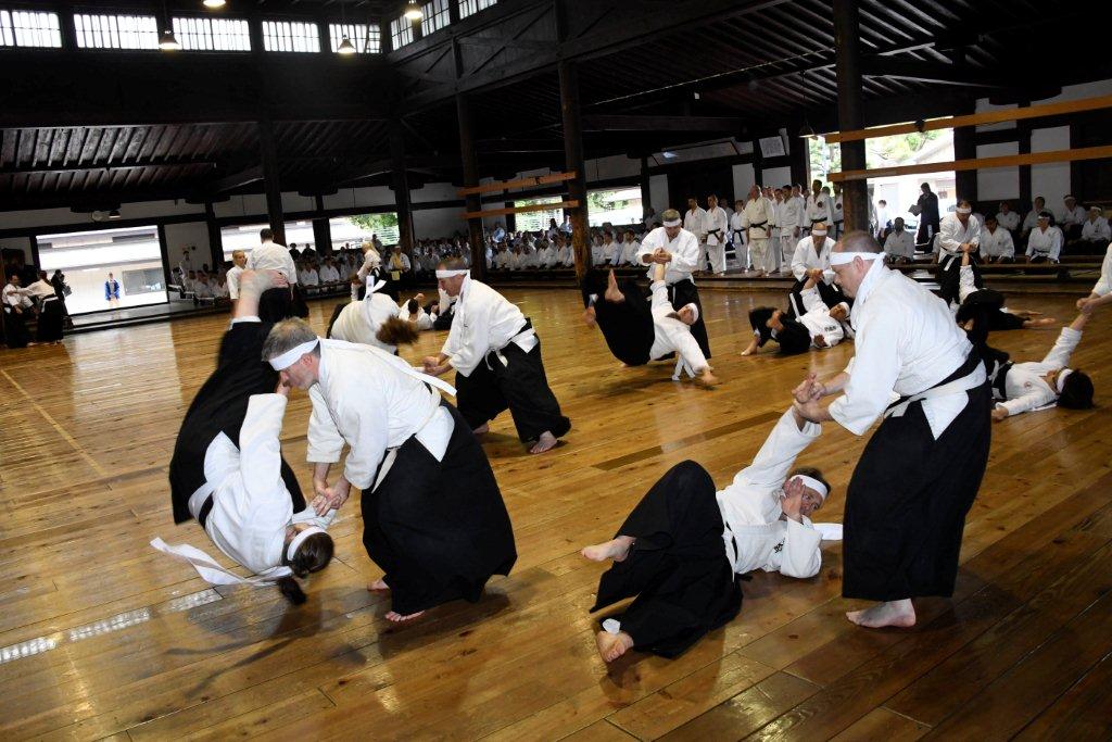 photo of the Fifth World Butoku Sai competition in Kyoto