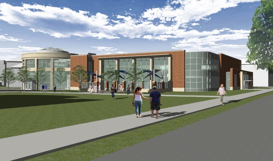 Rendering of new dining facility