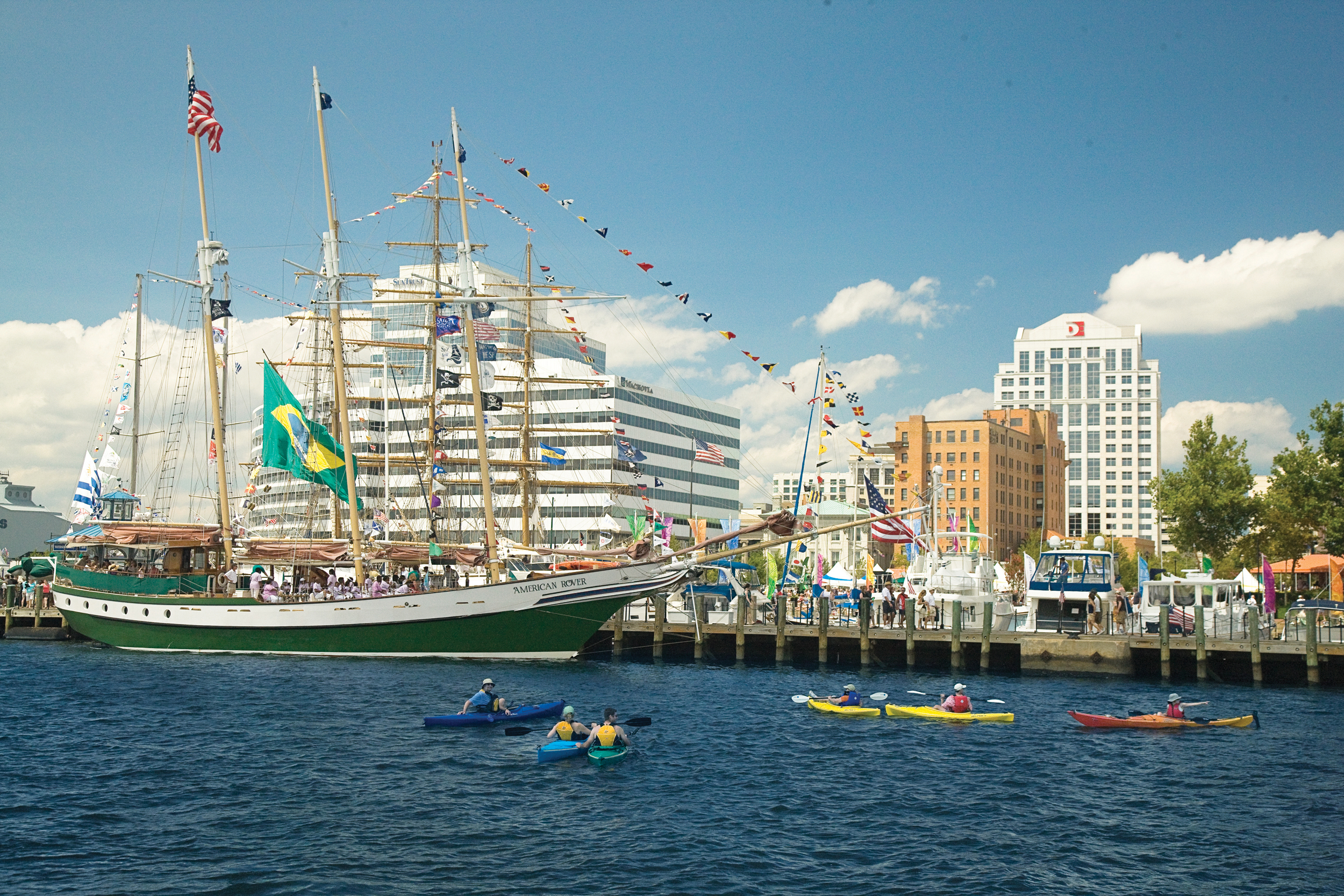 Photo of Norfolk waterfront festival