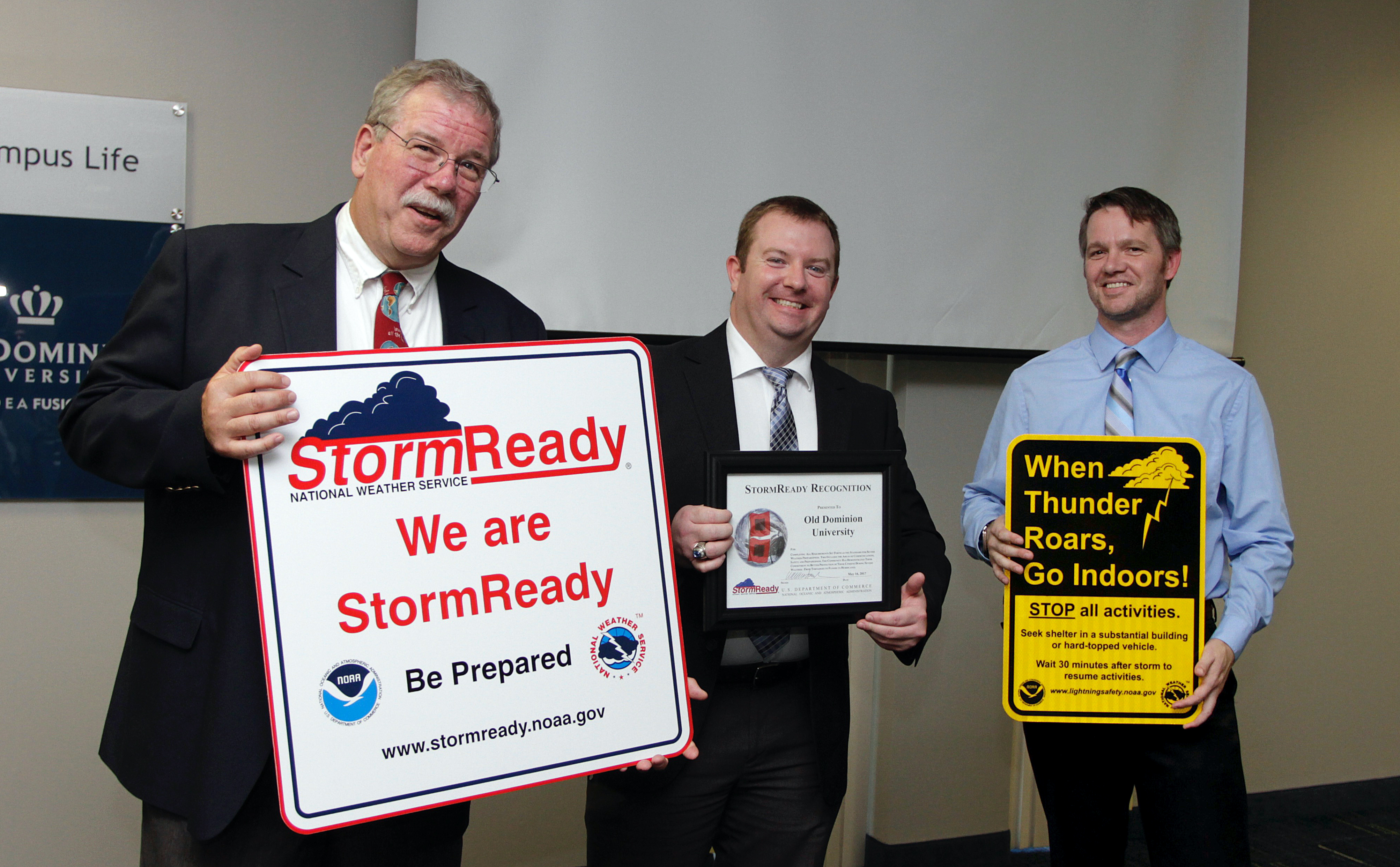 Photo of StormReady presentation
