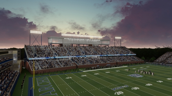 photo of stadium rendering