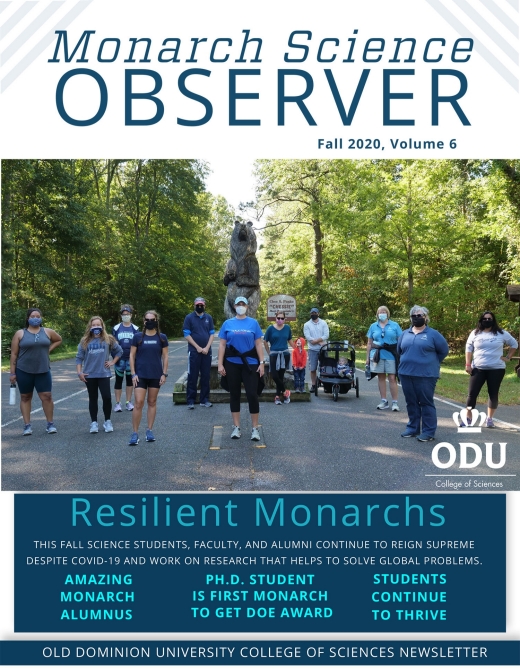Monarch Science Fall 2020 newsletter
