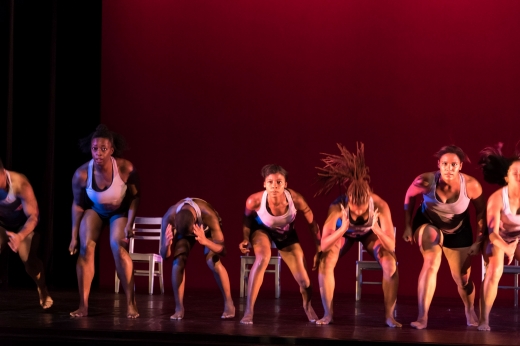 Dancers in Fall 2017 Dance Concert