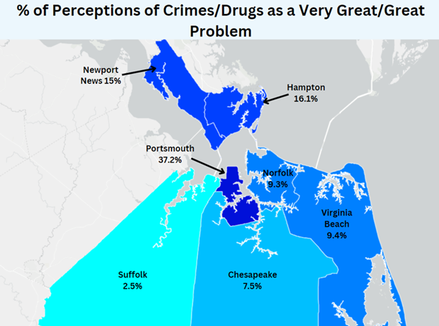 Perception of Crime Map - 2024