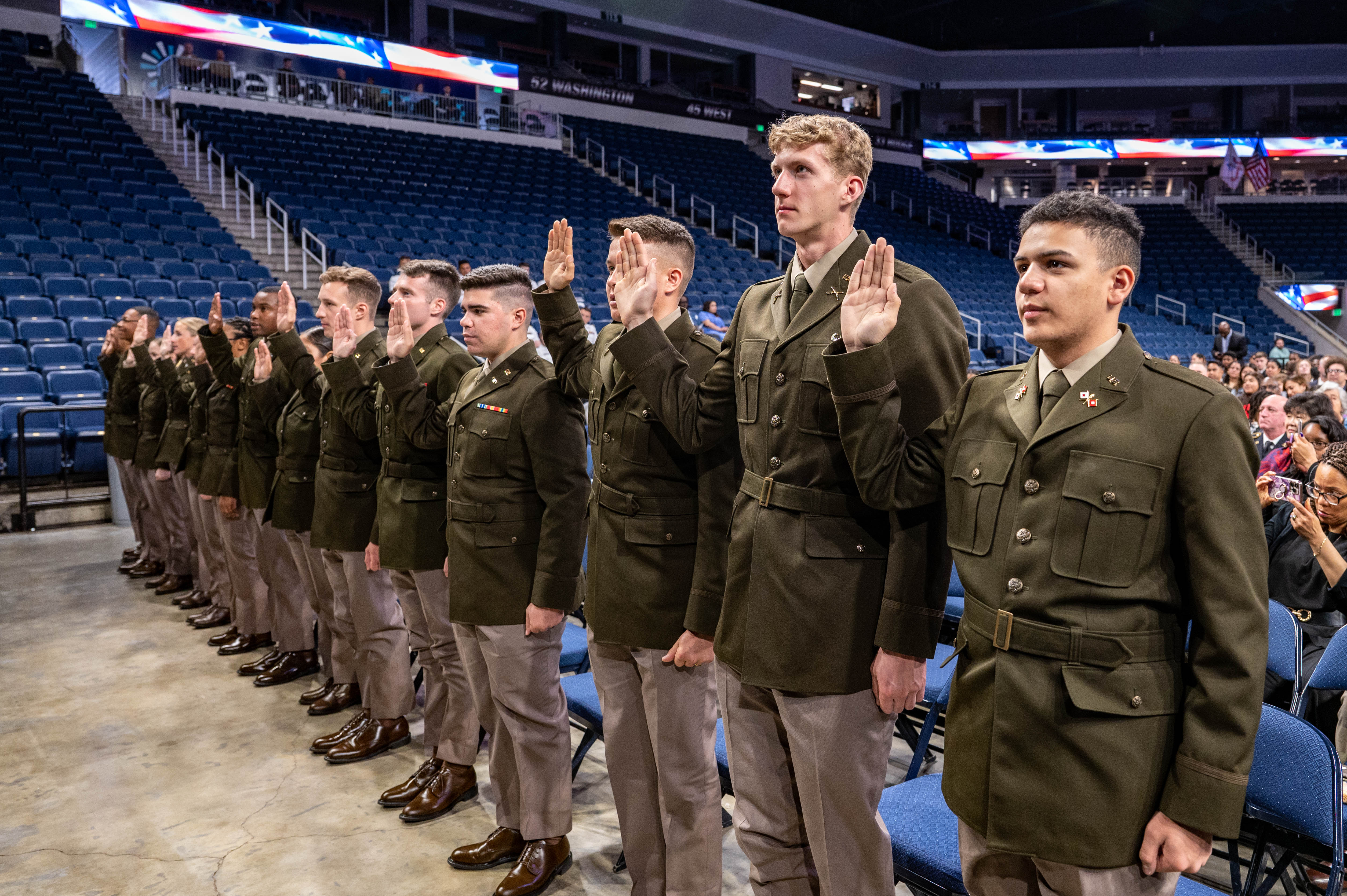 More Than Two Dozen ROTC Graduates Are Recognized At Joint 