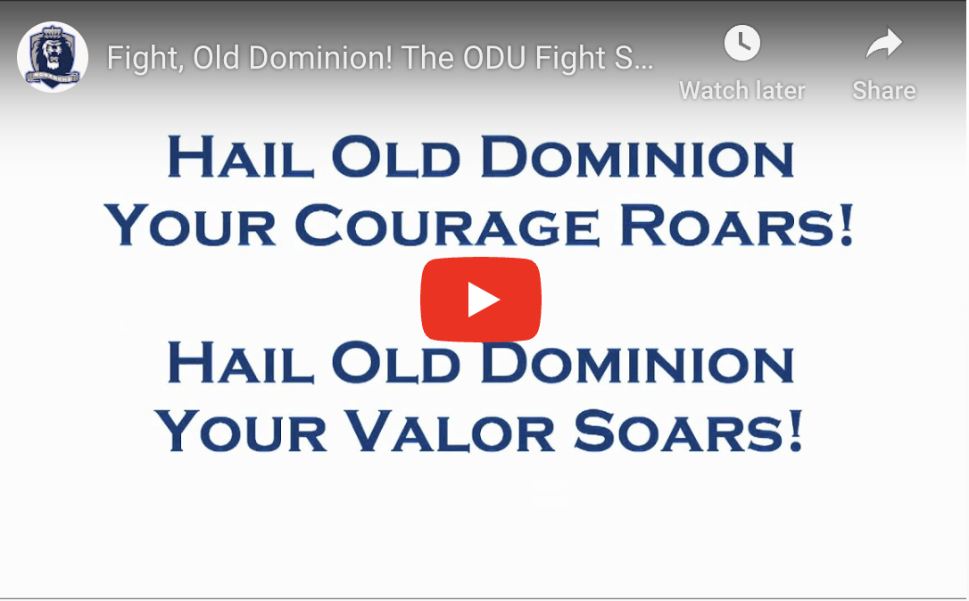 ODU Fight Song Thumbnail