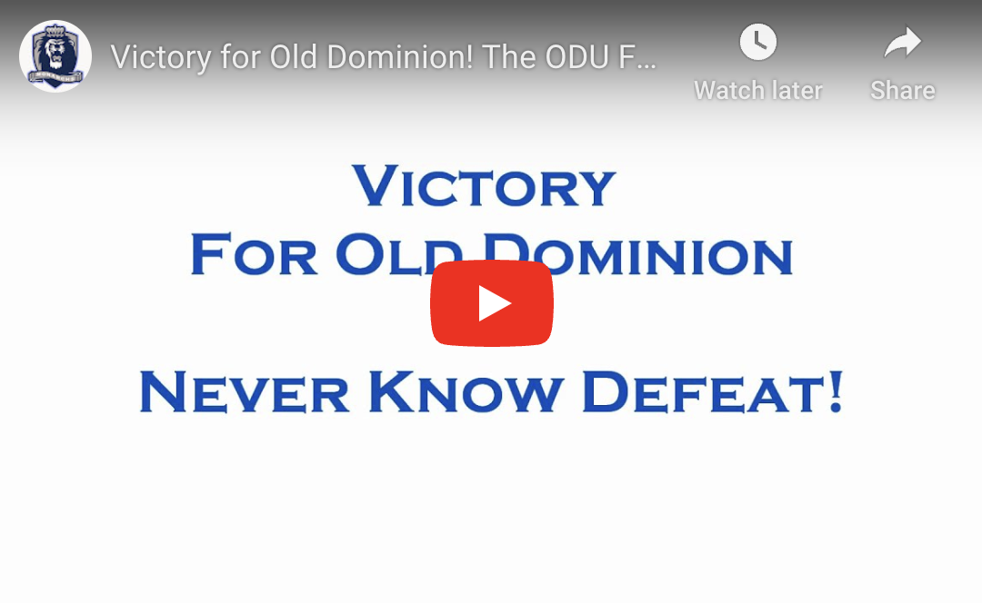 ODU Football Fight Song Thumbnail
