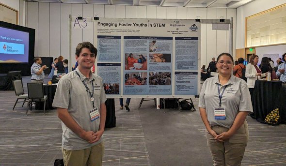 Two MonarchTeach students attend the UTeach STEM Educators Conference in Austin, Texas.