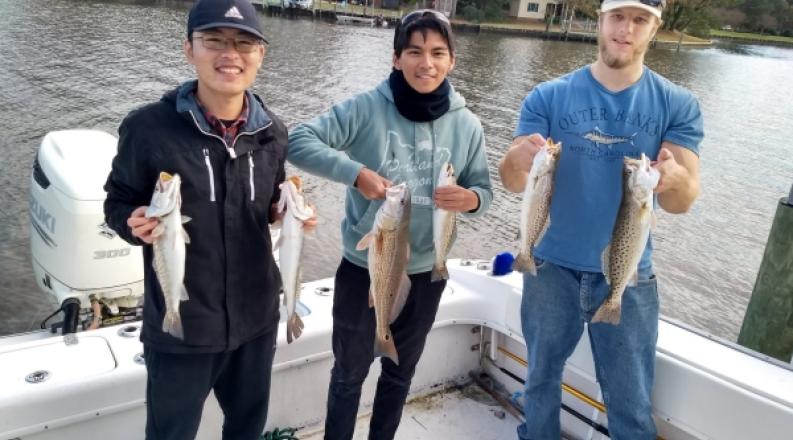 Fishing Club Hits the Water in All Seasons