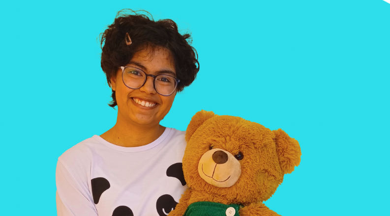 Old Dominion student Mia Ortega plays the character Lisa in an ODURep production of “Corduroy.” Image credit: ODU