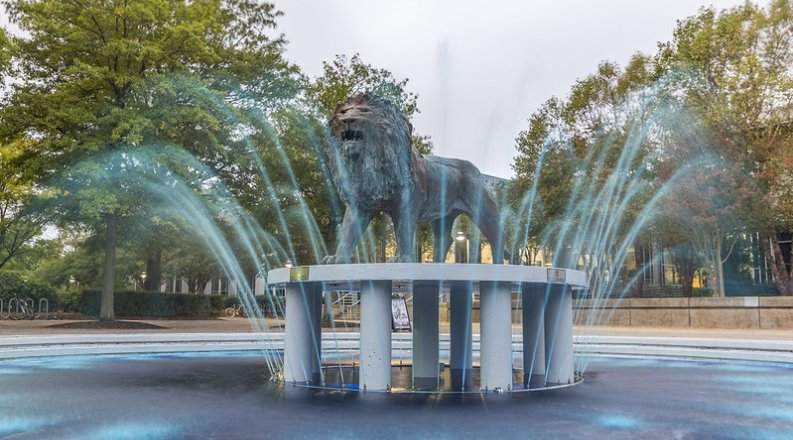 Monarch Lion water fountain