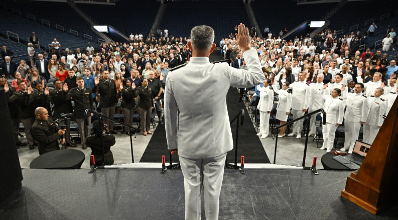 Navy Vice Adm. Daniel Dwyer