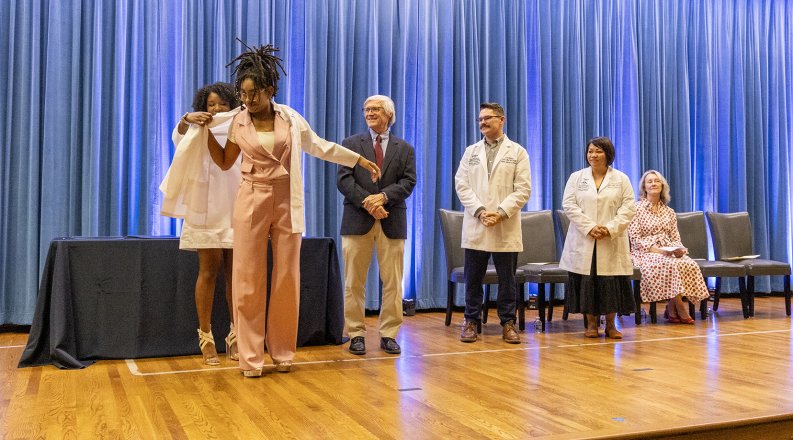 White Coat Ceremony Welcomes ODU Students into the Next Phase of Healthcare Training