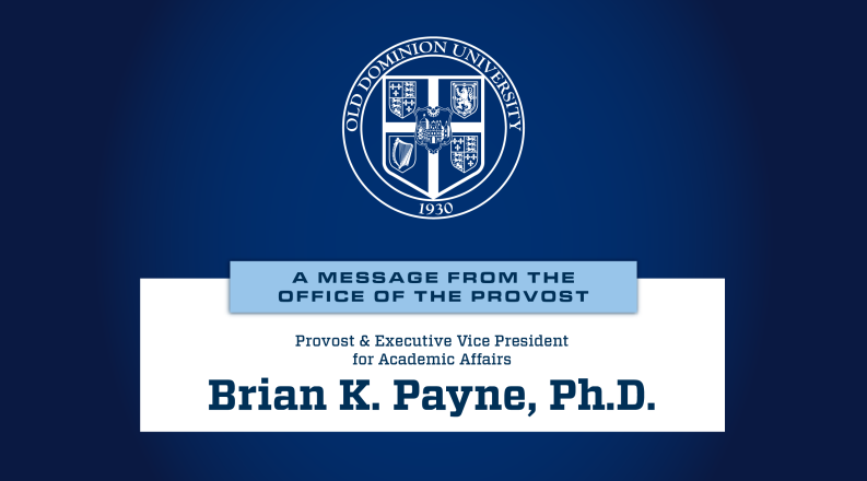 header for provost messages 