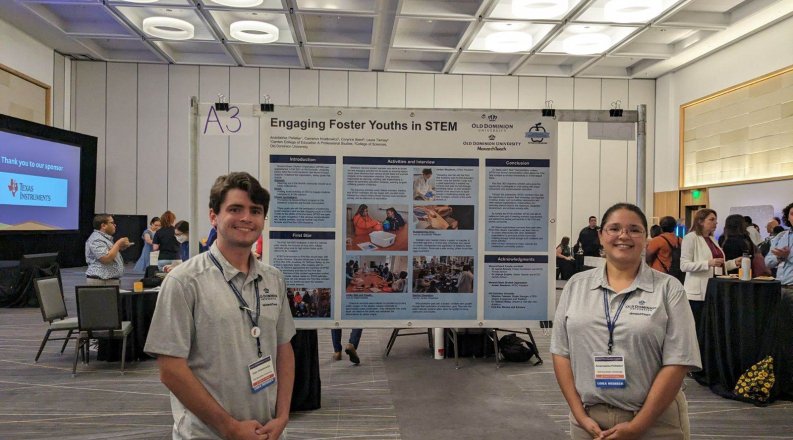 Two MonarchTeach students attend the UTeach STEM Educators Conference in Austin, Texas.