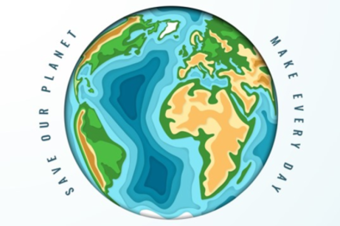 Earth Day globe
