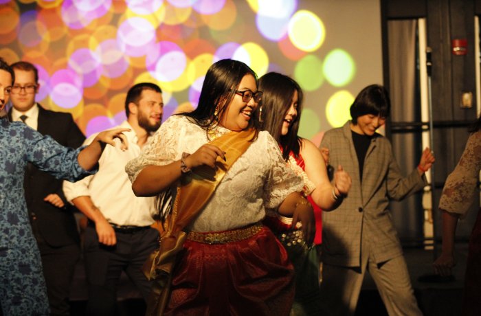 Group of people dancing 