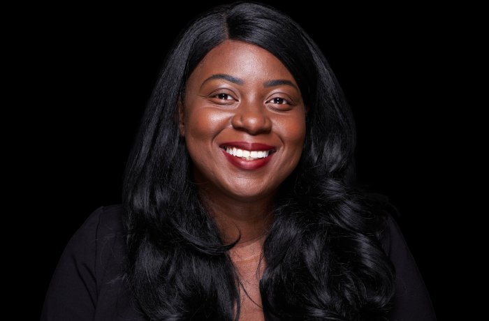 Headshot of a woman.