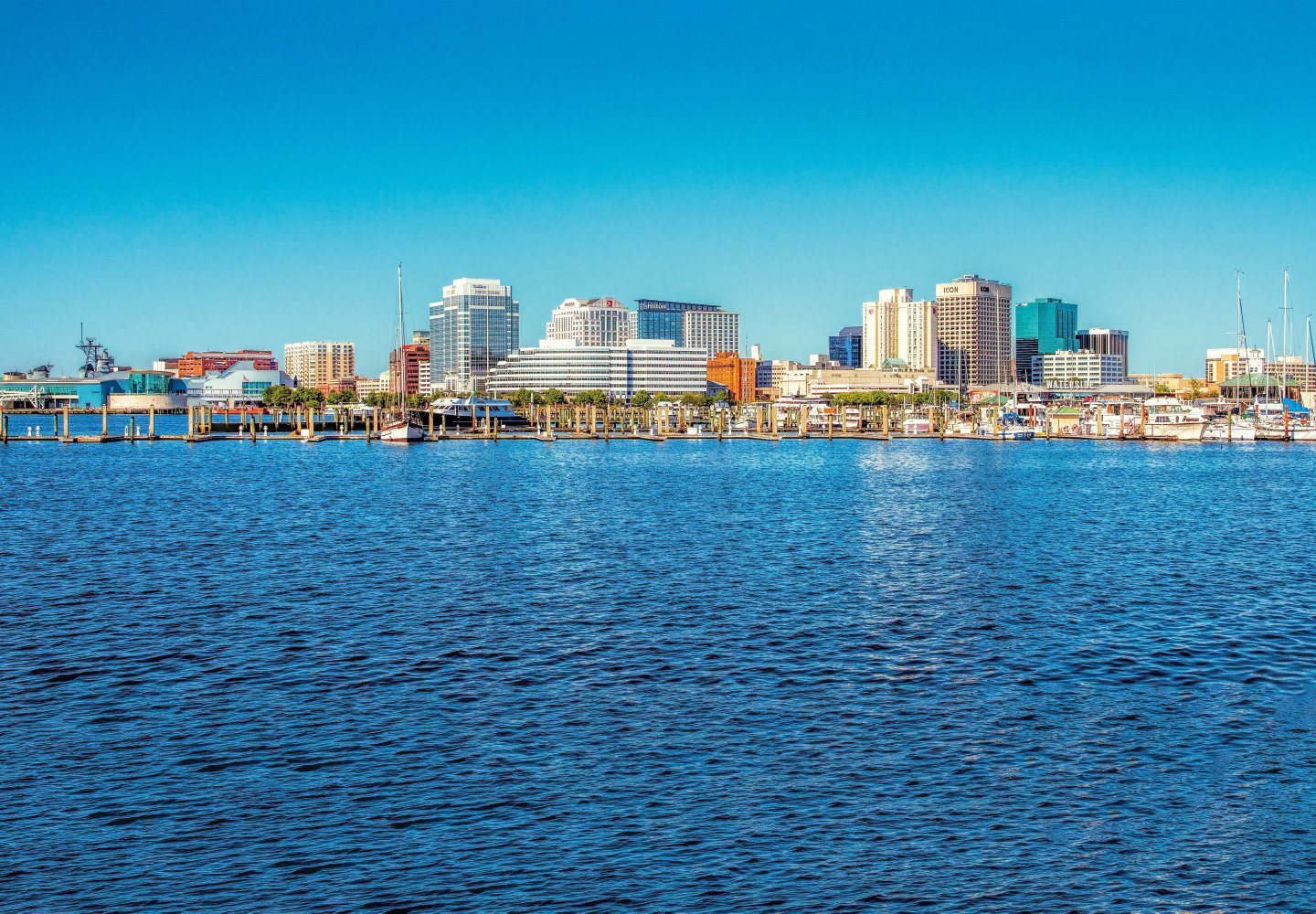 Downtown Norfolk Skyline