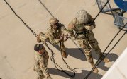 AROTC Rappelling Training