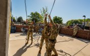 AROTC Rappelling Training