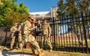 Rappelling training