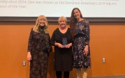 Dee Hamlet wins Darden Outstanding Adjunct Award