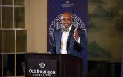 Charlottesville-area alumni, students and friends of the University joined President Brian O. Hemphill, Ph.D., and First Lady Marisela Rosas Hemphill, Ph.D., for the second stop of the Monarch Nation Tour on Aug. 10 at Farmington Country Club.