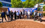 VMDO and ODU project managers at groundbreaking event.