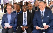 Guests at groundbreaking event.