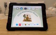 Follow along with guided meditations found on iPad apps, which you can request from the front desk.