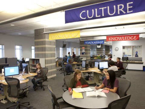 Virginia Beach Higher Education Center Learning Commons
