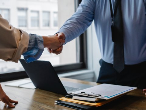 business handshake