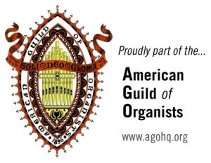 American Guild of Organists Logo and Text