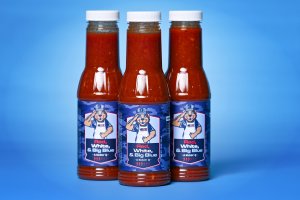 Red, White, & Big Blue Sauce