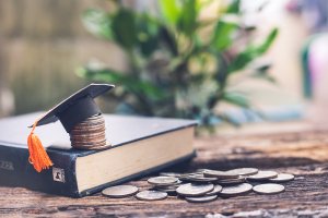 Money Grad Cap Books