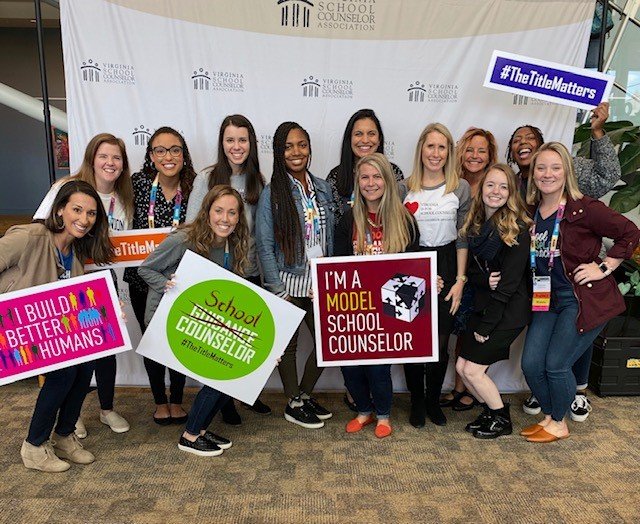 Counseling & Human Services Students Attend Annual Virginia School Counselor Association Conference