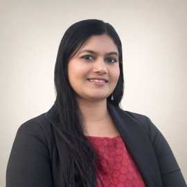 Sujatha Alla, new faculty member. 