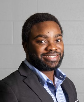 New faculty member, Temitope Idowu. 