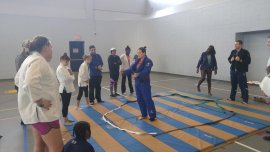 Judo fun at Mighty Monarchs