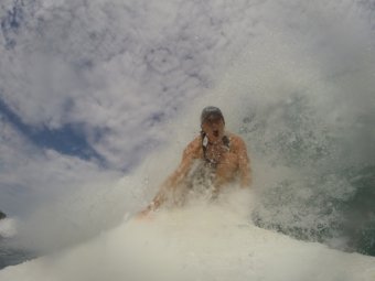 Lindsay Usher, assistant professor and surfing researcher