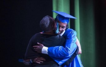 Graduation of Norfolk OCHS student